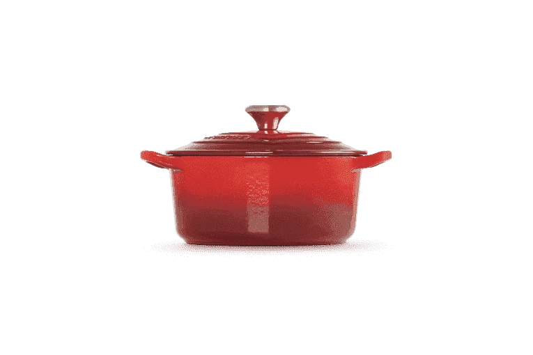 Le Creuset Braadpan Hartvormig Met Rvs Knop 2 Liter Gietijzer Kersrood 5 Le Creuset Braadpan Hartvormig Met Rvs Knop 2 Liter Gietijzer Kersrood - Afbeelding 3