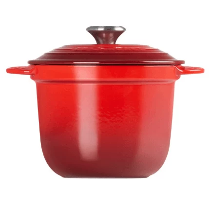 Le Creuset Every Cocotte ø 18 Cm Gietijzer Kersrood 3 Le Creuset Every Cocotte ø 18 Cm Gietijzer Kersrood