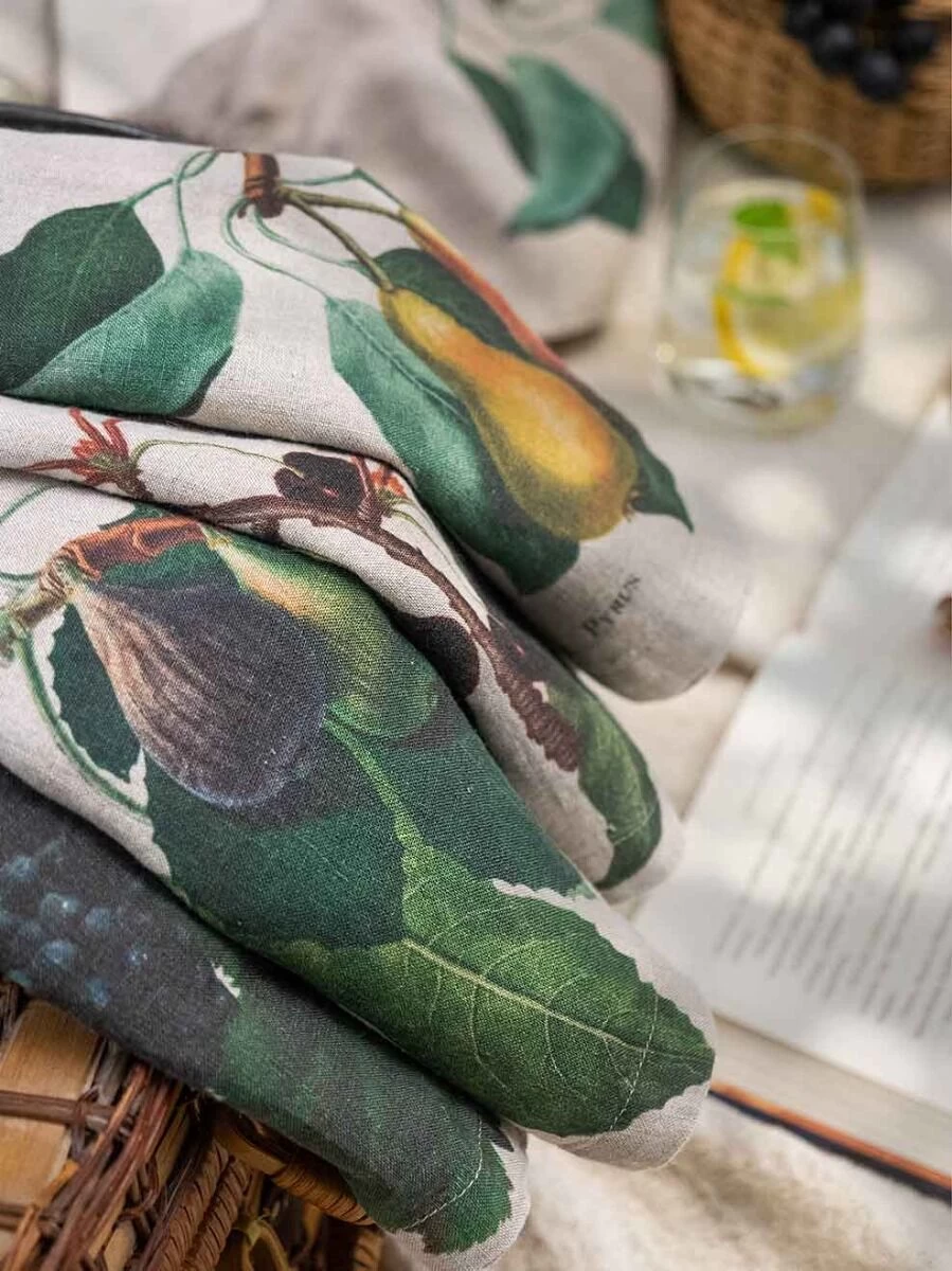 Oldenhof Fruits Servet 45 X 45 Cm Linnen 6 Stuks 4 Oldenhof Fruits Servet 45 X 45 Cm Linnen 6 Stuks - Afbeelding 2