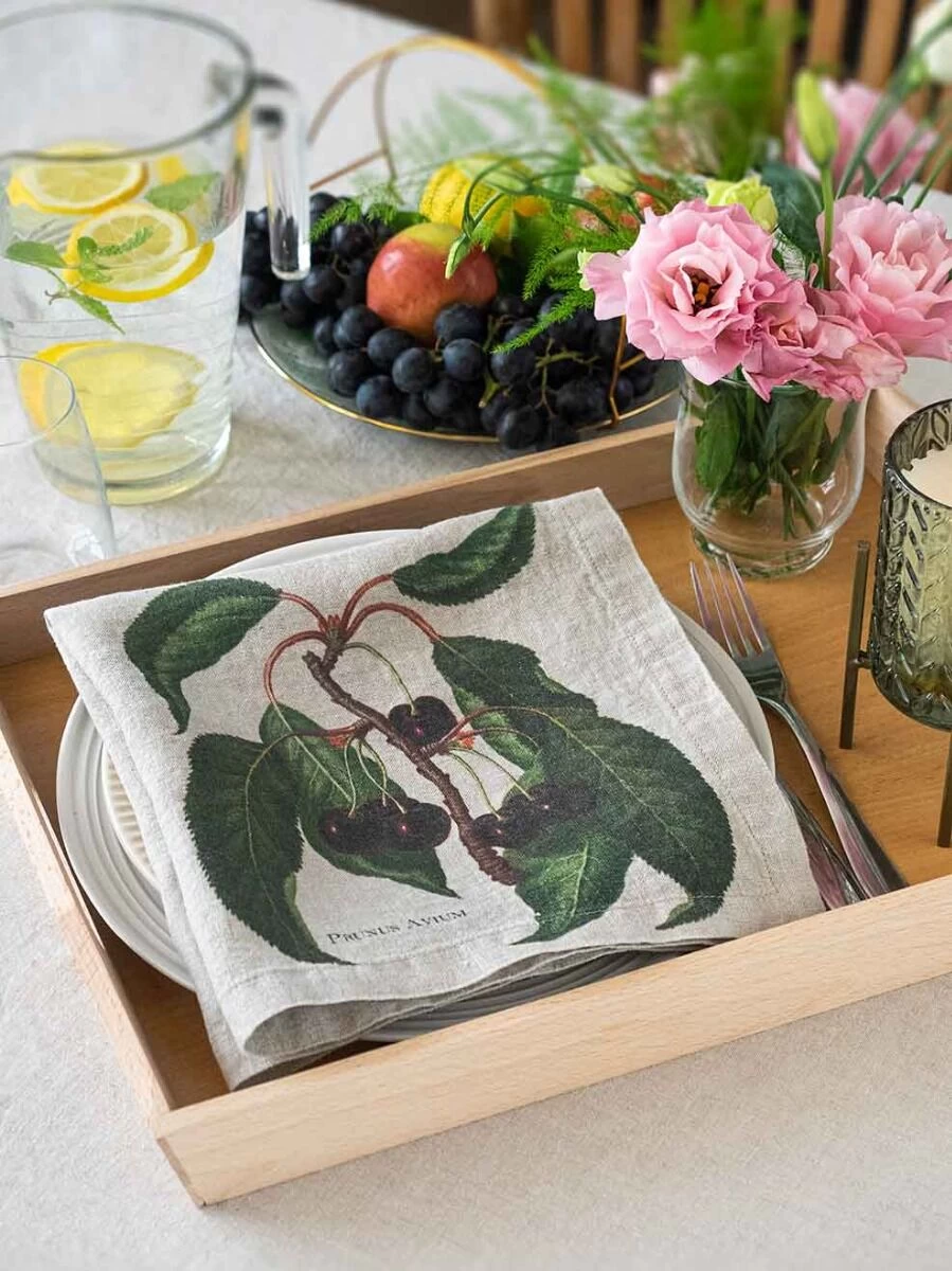 Oldenhof Fruits Servet 45 X 45 Cm Linnen 6 Stuks 10 Oldenhof Fruits Servet 45 X 45 Cm Linnen 6 Stuks - Afbeelding 8