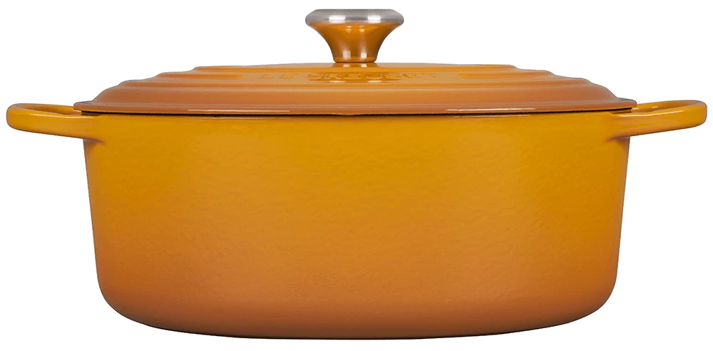 Le Creuset Signature Braadpan Ovaal 6,3 Liter ø 31 Cm Gietijzer Nectar 4 Le Creuset Signature Braadpan Ovaal 6,3 Liter ø 31 Cm Gietijzer Nectar - Afbeelding 2