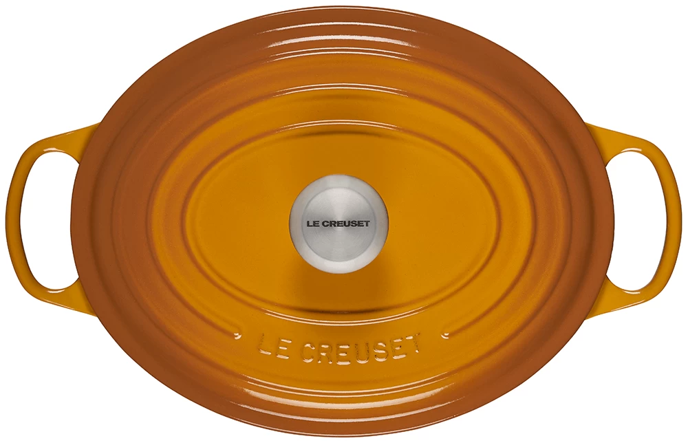 Le Creuset Signature Braadpan Ovaal 6,3 Liter ø 31 Cm Gietijzer Nectar 5 Le Creuset Signature Braadpan Ovaal 6,3 Liter ø 31 Cm Gietijzer Nectar - Afbeelding 3