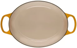 Le Creuset Signature Braadpan Ovaal 6,3 Liter ø 31 Cm Gietijzer Nectar 10 Le Creuset Signature Braadpan Ovaal 6,3 Liter ø 31 Cm Gietijzer Nectar -Boetiekwinkel voor keukengerei ls2502 31672ss inside