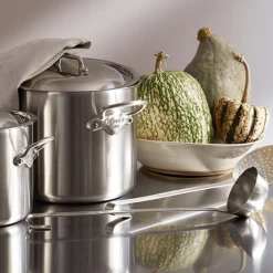 Mauviel M'Urban3 Lage Braadpan Met Rvs Deksel ø 20 Cm Rvs -Boetiekwinkel voor keukengerei mauviel m urban 3 onyx 1