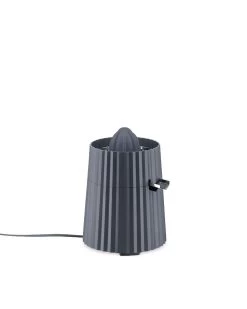 Alessi Plissé Elektrische Citruspers Kunststof Grijs