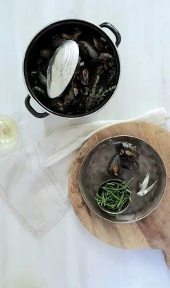 Oldenhof Zeeuwse Mosselschep Zilvertin -Boetiekwinkel voor keukengerei mosselschep 26