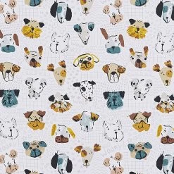 Ulster Weavers Mutley Crew Lange Pannenlap Katoen Blauw -Boetiekwinkel voor keukengerei mutley crew printw