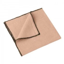 Haomy Letia Tafelkleed 170 X 250 Cm Linnen Kaneelbruin