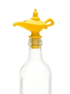 Peleg Oiladdin Schenktuit En Stopper 9 Cm Silicone Geel