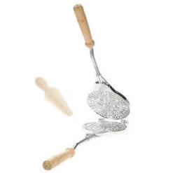 Oldenhof Kniepertjesijzer Voor Op Gas 40 Cm Aluminium