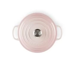 Le Creuset Signature Braadpan 2,4 Liter ø 20 Cm Gietijzer Shell Pink -Boetiekwinkel voor keukengerei rs8767 lc 20190618 fr ps 00009 scr