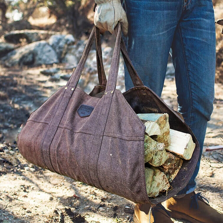 Alaskan Maker Lumberjack Haardhoutdrager 130 X 52 Cm Bruin 6 Alaskan Maker Lumberjack Haardhoutdrager 130 X 52 Cm Bruin - Afbeelding 4