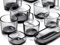 Serax HEII Marcel Wolterinck Tumbler 150 Ml ø 7 Cm H 5,5 Cm Glas Zwart -Boetiekwinkel voor keukengerei serax glas 1 1 4