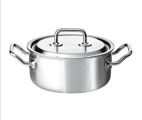 Spring Brigade Premium Braadpan Met Rvs Deksel ø 22 Cm Rvs