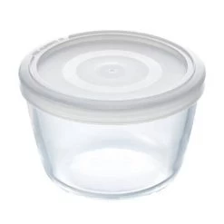 Pyrex Cook & Freeze Ronde Schaal Met Deksel 1.7 Liter Glas