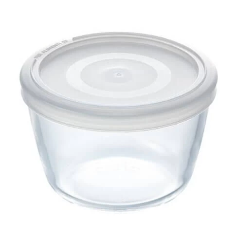 Pyrex Cook & Freeze Ronde Schaal Met Deksel 1.7 Liter Glas 3 Pyrex Cook & Freeze Ronde Schaal Met Deksel 1.7 Liter Glas