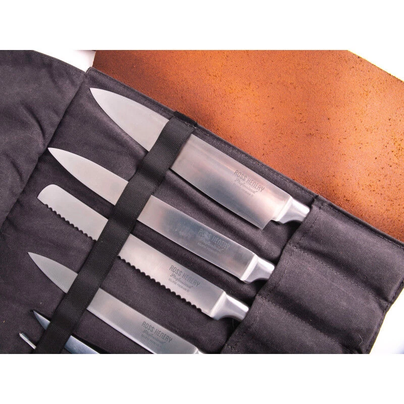 Alaskan Maker Chef Messentas 61 Cm X 38,5 Cm Voor 9 Messen Charcoal 5 Alaskan Maker Chef Messentas 61 Cm X 38,5 Cm Voor 9 Messen Charcoal - Afbeelding 3