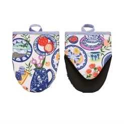 Ulster Weavers Mediterranean Plates Kleine Ovenwant Katoen Blauw 2 Stuks