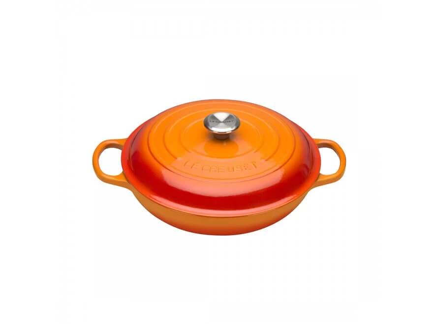 Le Creuset Multifunctionele Braadpan Met Zwarte Binnenzijde ø 30 Cm Gietijzer Vulcanique 3 Le Creuset Multifunctionele Braadpan Met Zwarte Binnenzijde ø 30 Cm Gietijzer Vulcanique