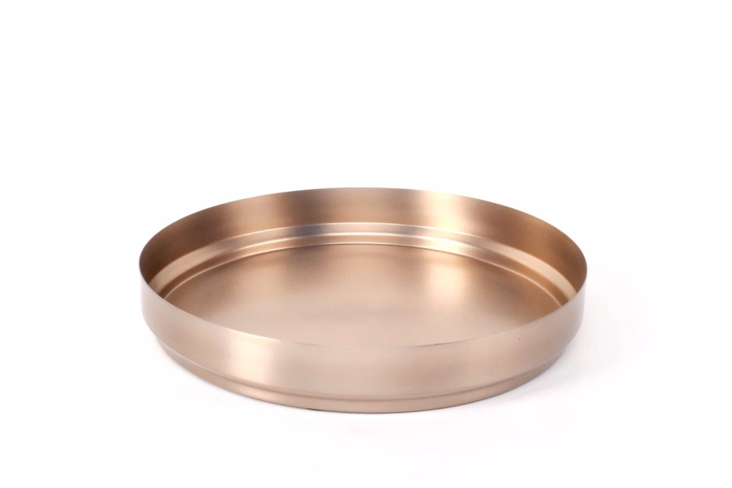 XLBoom Rondo Small Dienblad Rvs Koper 3 XLBoom Rondo Small Dienblad Rvs Koper